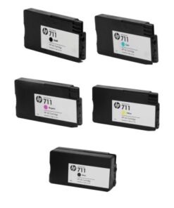 HP 711 BLACK/C/M/Y