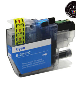 Συμβατό μελάνι Brother LC-3217C (9ml) (Cyan)