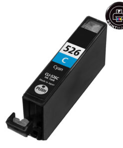 Συμβατό μελάνι Canon CLI-526 (4541B001) (Cyan)