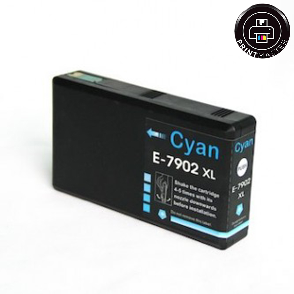 Συμβατό μελάνι Epson T7902 (C13T79024010) (Cyan)