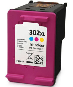 Συμβατό μελάνι HP 302XL Colour (F6U67AE)