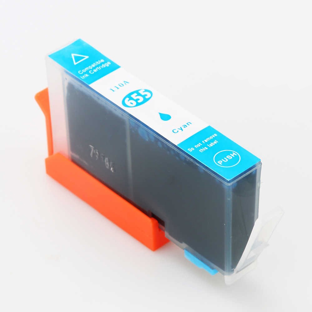 Συμβατό μελάνι HP 655 (CZ110AE) (Cyan)