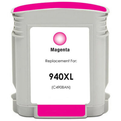 Συμβατό μελάνι HP 940XL (C4908AE) (Magenta)