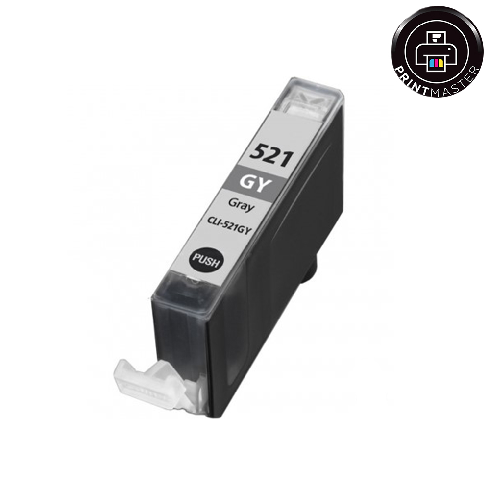 Συμβατό μελάνι Canon CLI-521 (2937B001) (Gray)