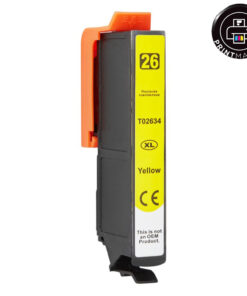 Συμβατό μελάνι Epson T2634 26XL (C13T26344010) (Yellow)