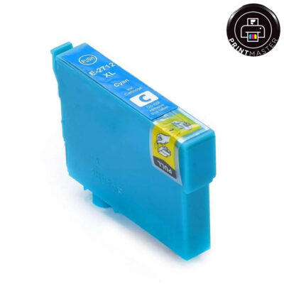 Συμβατό μελάνι Epson (T2712) 27XL (C13T271240) (Cyan)