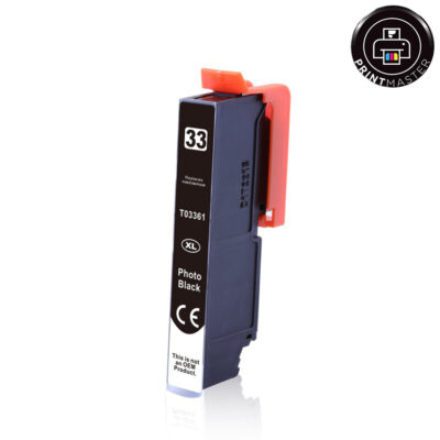 Συμβατό μελάνι Epson (T3361) 33XL (C13T33614010) (Black
Photo)