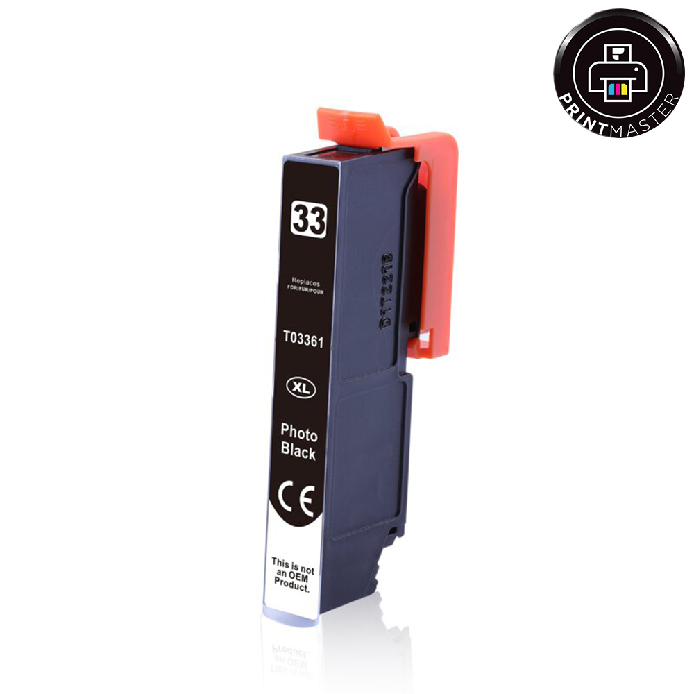 Συμβατό μελάνι Epson (T3361) 33XL (C13T33614010) (Black
Photo)
