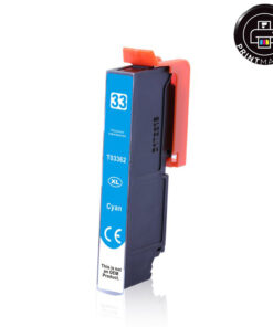 Συμβατό μελάνι Epson (T3362) 33XL (C13T33624010) (Cyan)