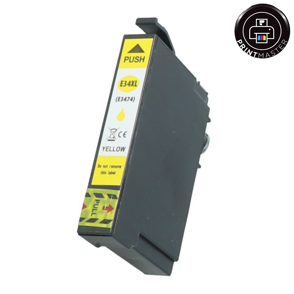 Συμβατό μελάνι Epson (T3474) 34XL (C13T34744010) (Yellow)