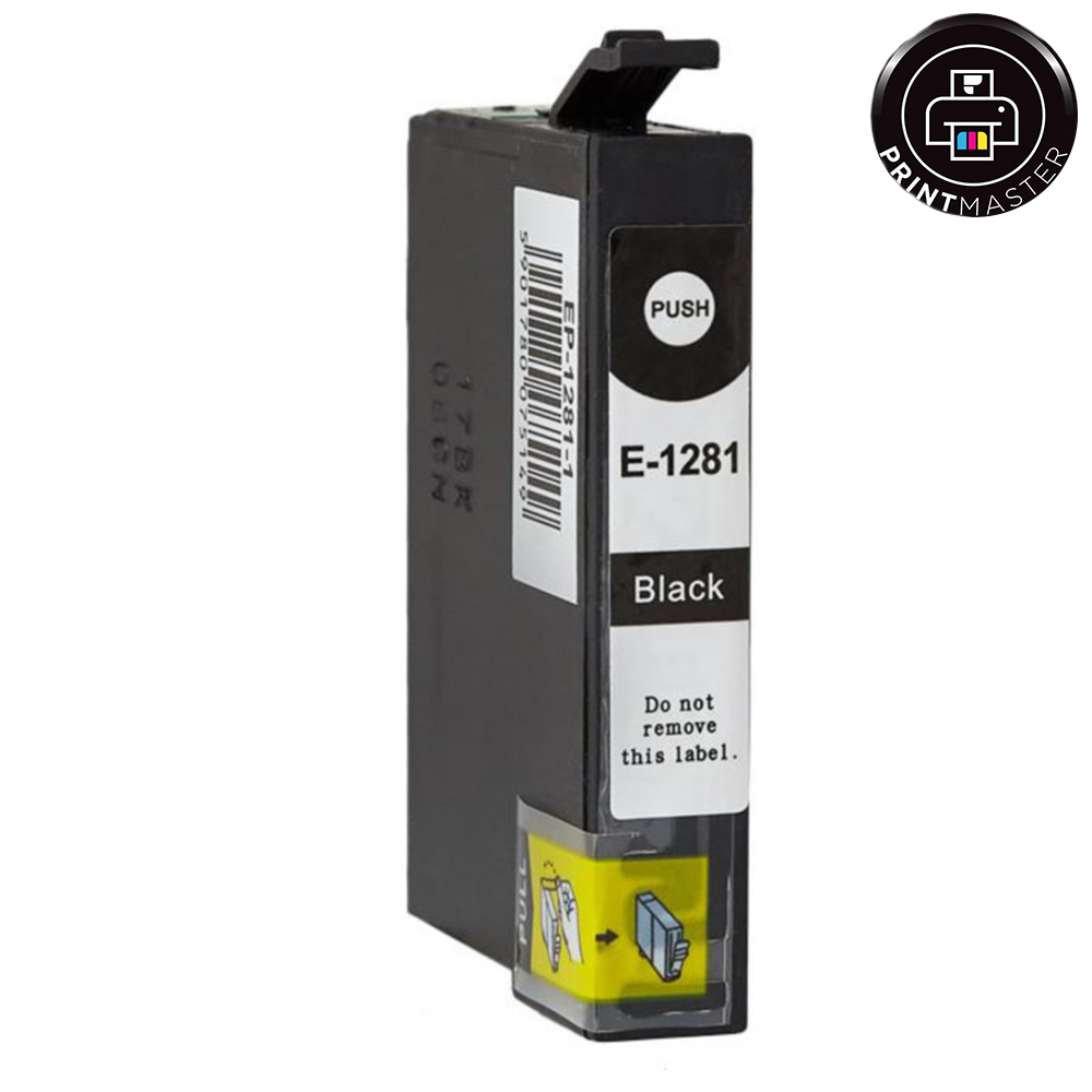 Συμβατό μελάνι Epson T1281 (C13T12814010) (Black)
