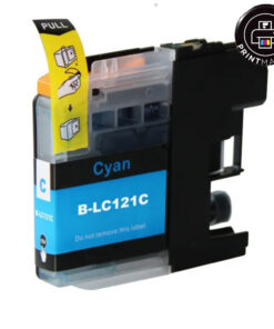 Συμβατό μελάνι Brother LC-121/123 C (LC121) (LC123C) (Cyan)