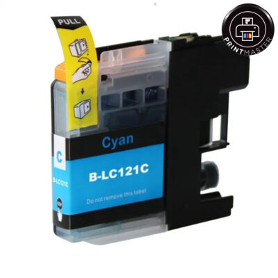 Συμβατό μελάνι Brother LC-121/123 C (LC121) (LC123C) (Cyan)