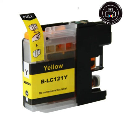 Συμβατό μελάνι Brother LC-121/123 Y (LC121) (LC123Y) (Yellow)