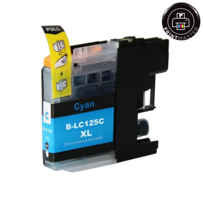 Συμβατό μελάνι LC-125 XL C για Brother (LC125XLC)
(Cyan)