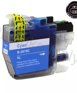 Συμβατό μελάνι Brother LC-3619 (18ml) (Cyan)