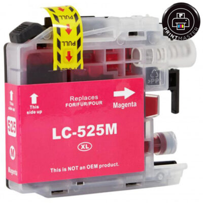 Συμβατό μελάνι Brother LC525XL (LC525XLM) (Magenta)