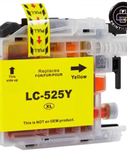 Συμβατό μελάνι Brother LC525XL (LC525XLY) (Yellow)