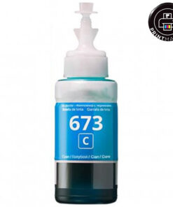 Συμβατό μελάνι Epson T6732 (C13T67324A) (Cyan)