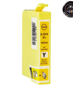 Συμβατό μελάνι Epson T1804 (C13T18044010) (Yellow)