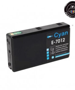 Συμβατό μελάνι Epson T7012 (C13T70124010) (Cyan)