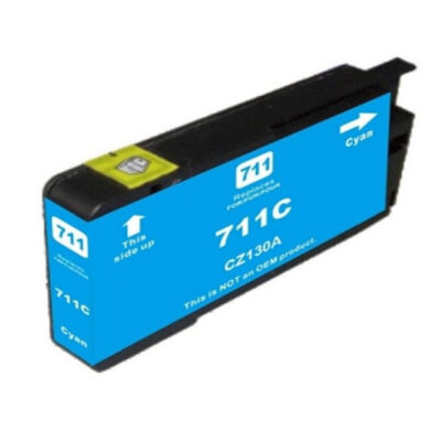 Συμβατό μελάνι HP 711XL (CZ130A) (Cyan)