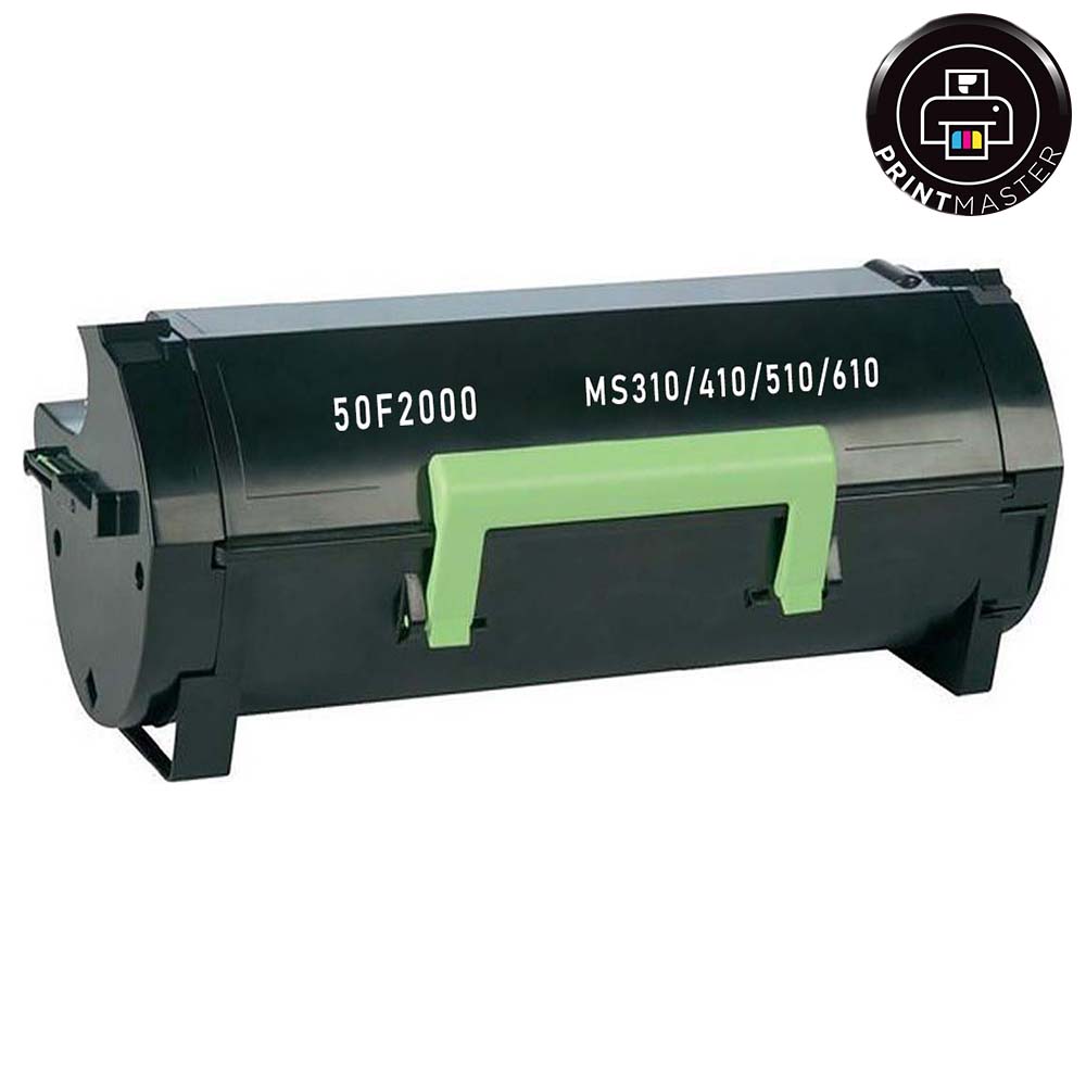 Συμβατό τόνερ Lexmark Black (50F2000)
MS310-MS410-MS510-MS610 (1.500 ΣΕΛΙΔΕΣ)