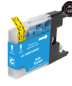Συμβατό μελάνι Brother LC12/LC1240/LC1280 (Cyan)