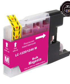 Συμβατό μελάνι Brother LC12/LC1240/LC1280 (Magenta)