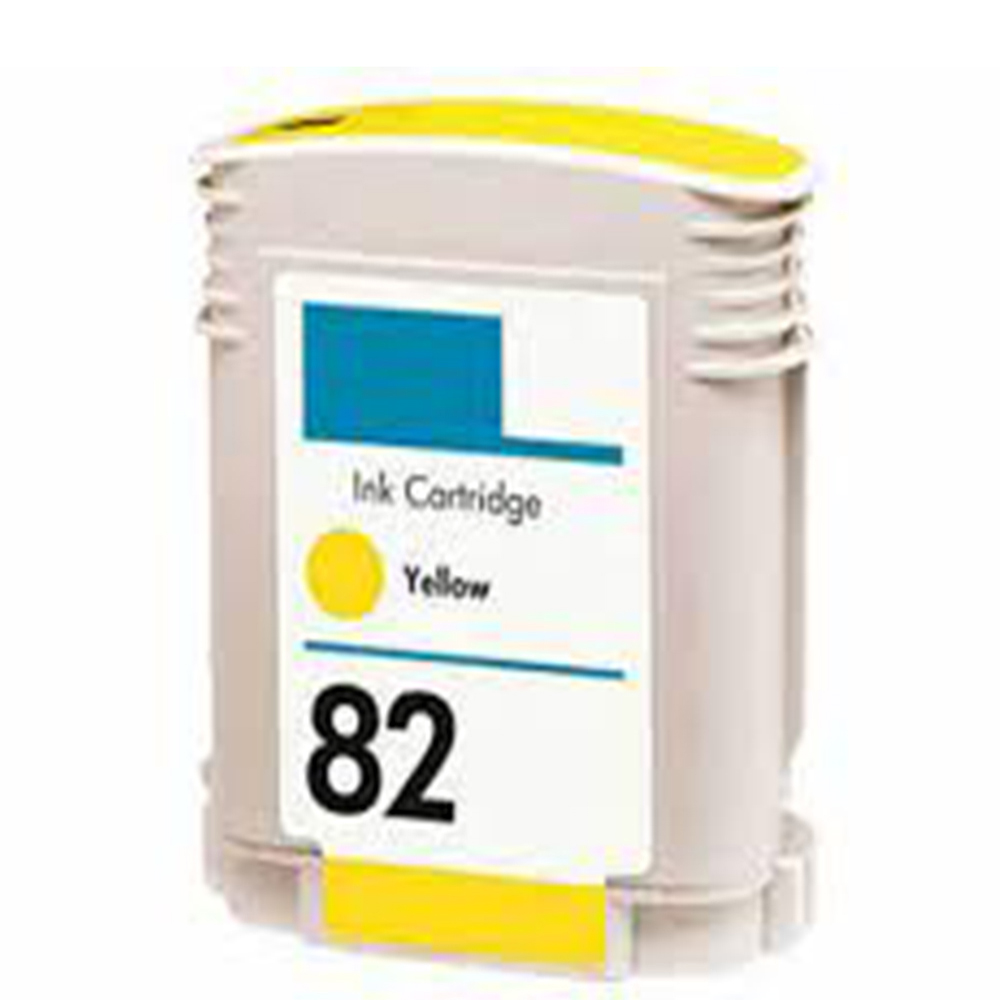 Συμβατό μελάνι HP 82 (C4913A) (Yellow)