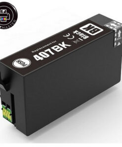 Συμβατό μελάνι Epson Black 407XL (C13T07U140)
