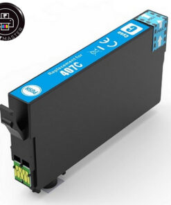 Συμβατό μελάνι Epson Cyan 407XL (C13T07U240)