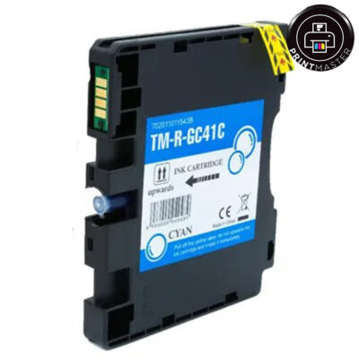 Συμβατό μελάνι RICOH (405762) GC-41 XL (2.200 ΣΕΛΙΔΕΣ) (Cyan)