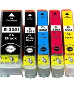 Multipack 5 συμβατών μελανιών 33XL (T3351,T3361-T3364) για Epson (C13T33574010) (T3357)
