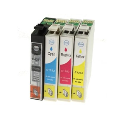 Multipack 4 συμβατών μελανιών (T1281-T1284) για Epson (C13T12854010) (T1285)