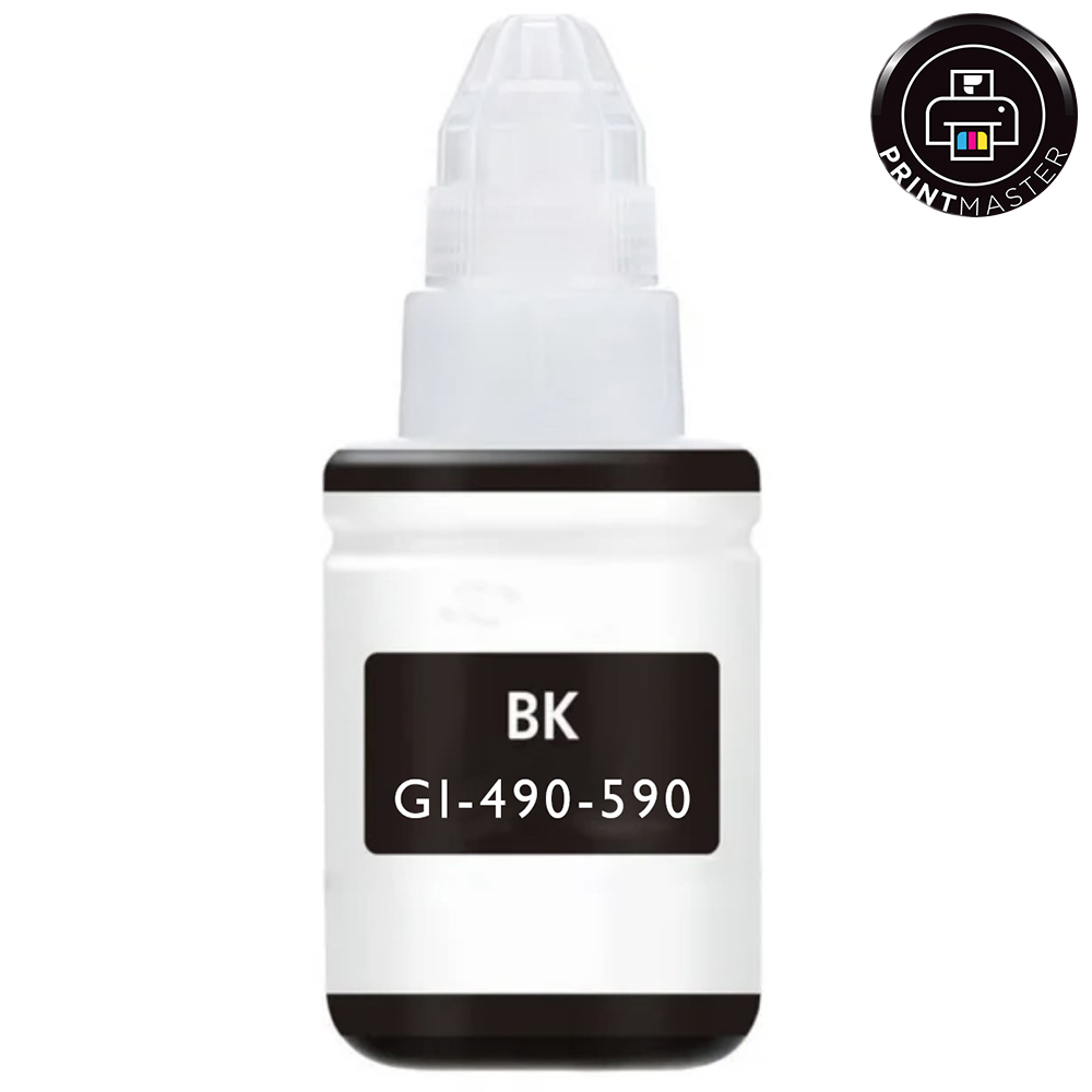 Συμβατό μελάνι Canon GI-490 / GI-590 (0663C001)
(1603C001) (Black)