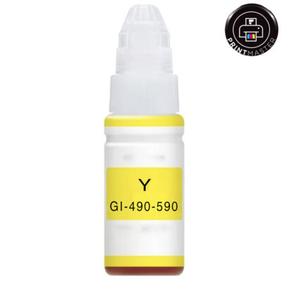 Συμβατό μελάνι Canon GI-490 / GI-590 (0666C001)
(1606C001) (Yellow)