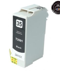 Συμβατό μελάνι Epson 35 XL (T3591) (C13T35914010) (Black)