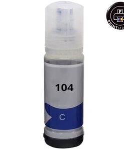 Συμβατό μελάνι Epson Ecotank 104 (C13T00P240) (Cyan)