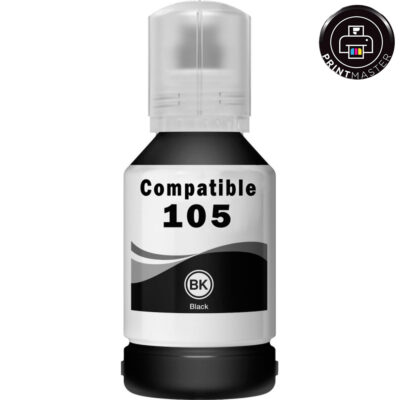 Συμβατό μελάνι Epson Ecotank 105 (C13T00Q140) (Black)