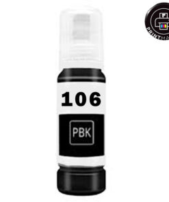 Συμβατό μελάνι Epson Ecotank 106 (C13T00R140) (Photo Black)