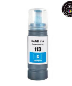 Συμβατό μελάνι Epson Ecotank 113 (C13T06B240) (Cyan)
