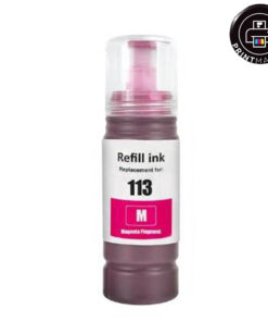 Συμβατό μελάνι Epson Ecotank 113 (C13T06B340) (Magenta)