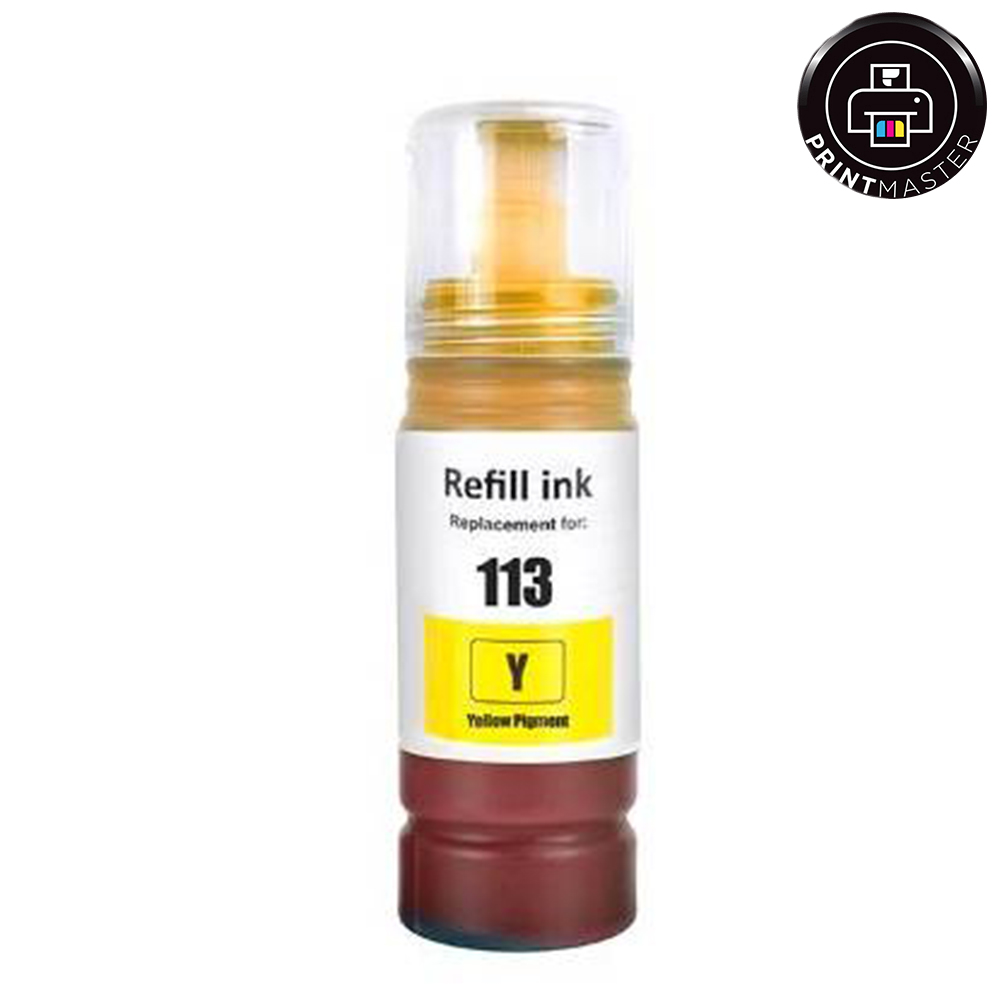 Συμβατό μελάνι Epson Ecotank 113 (C13T06B440) (Yellow)