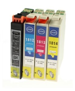 Multipack 4 συμβατών μελανιών T1801-T1804 για Epson (C13T18064012)