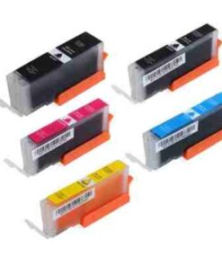 Multipack 6 συμβατών μελανιών Canon PGI-580XXL/CLI-581XXL + Blue photo