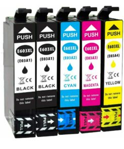Multipack 5 συμβατών μελανιών 603 XL για Epson (C13T03A64010)