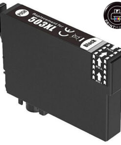 Συμβατό μελάνι Epson 503 XL (Black) (C13T09R14010)