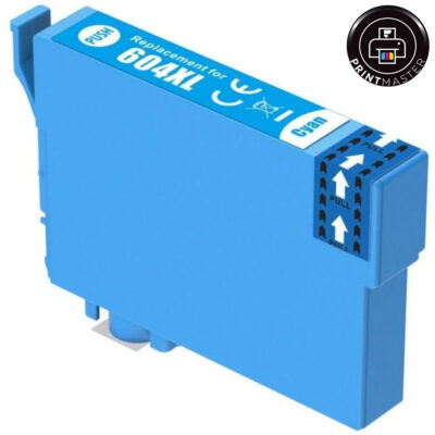 Συμβατό μελάνι Epson 604 XL (Cyan) (C13T10H24010)
