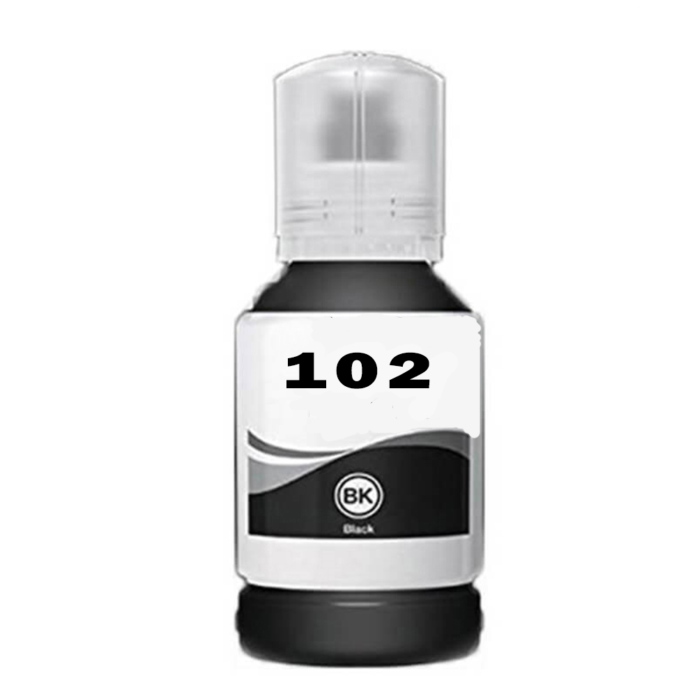 Συμβατό μελάνι Epson Ecotank 102 Black (C13T03R140)